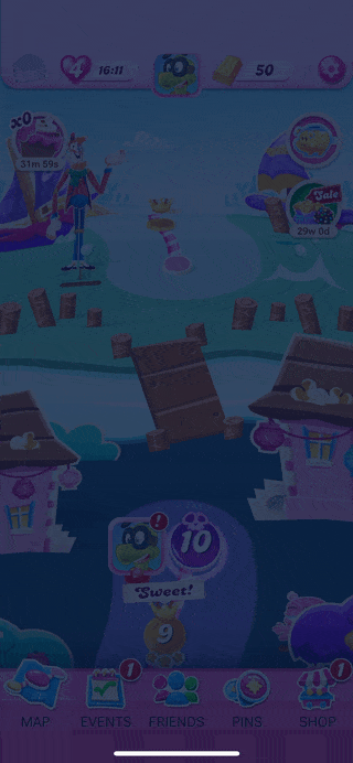 Lollipop hammer booster in-game demonstration